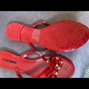 BRAND NEW FASHION NOVA SANDALS